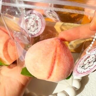 Peach Taba Squishy Toys